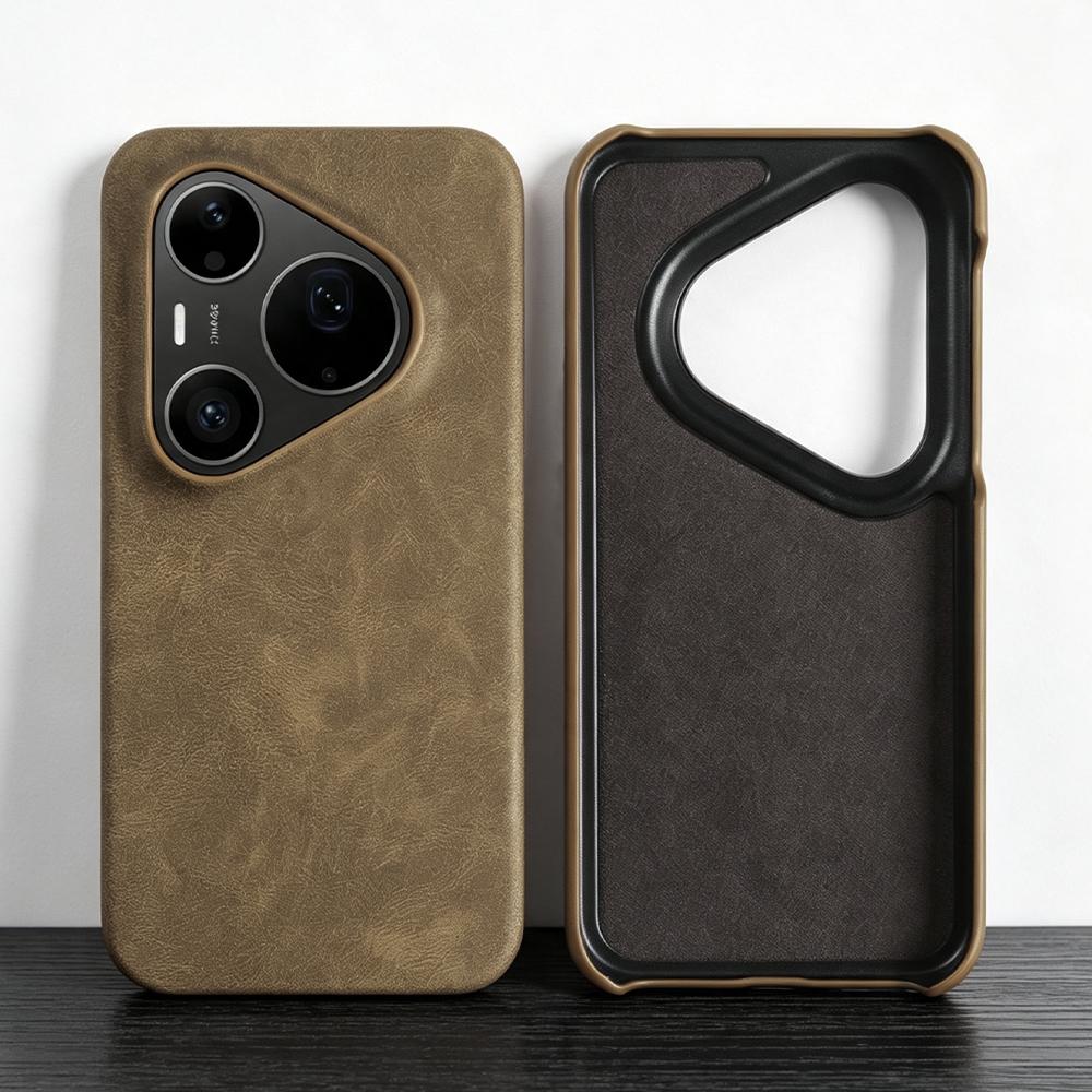 Custodia in Pelle Soft Touch per Huawei Pura 90 Pro Max 80 Ultra Mate 80 Pro Max RS 50 60 70 Pro Cover Posteriore