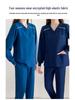 Fleece-Lined Stretch Scrub Suit: Long Sleeve, Quick-Drying for Men & Women, Ideal for Medical Staff In Autumn/Winter.