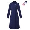 Women's Chinese Style Embroidered Professional Wool Coat