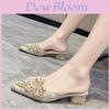 Elegant Pearl And Rhinestone Embellished Flat Lace Wedding Shoes For Women In Beige Or Black Size 34 To 40