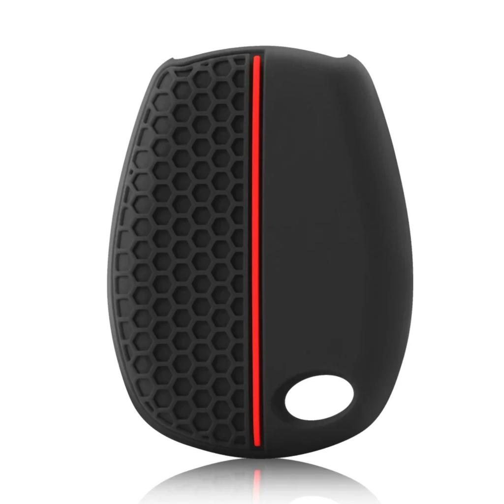Silikon Schlüsselhülle Halter Schlüsselhülle für Renault Clio 3 Logan 2 Dacia Duster Sandero Stepway Lada Largus für Nissan Almera Terrano