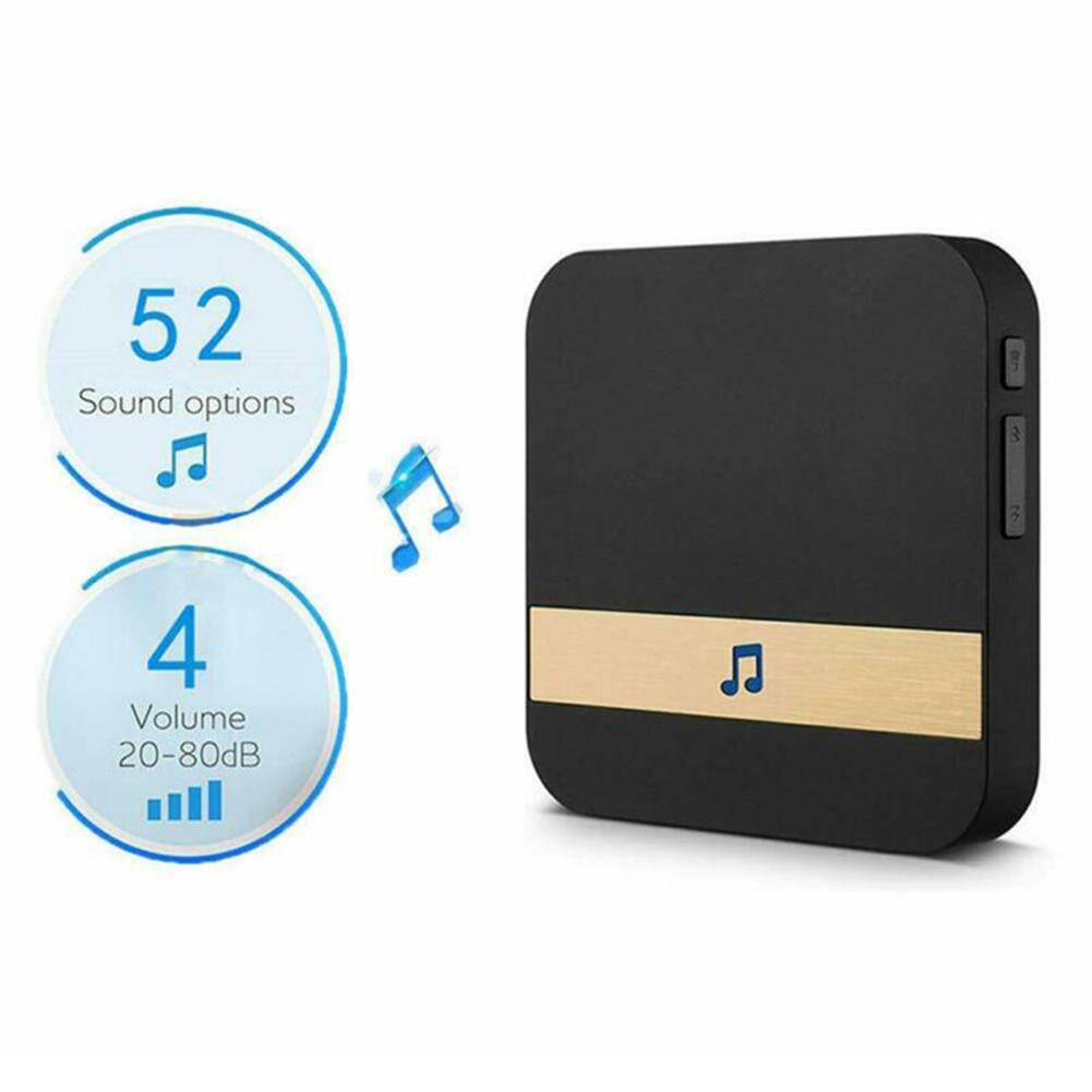 Strong Penetration Door Chime WiFi Doorbell 4-volume Adjustable
