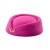 Stewardess Hat Beret Hat Women Air Hostesses Hat Party Cosplay Formal Uniform Caps Accessory Party Hats Costume