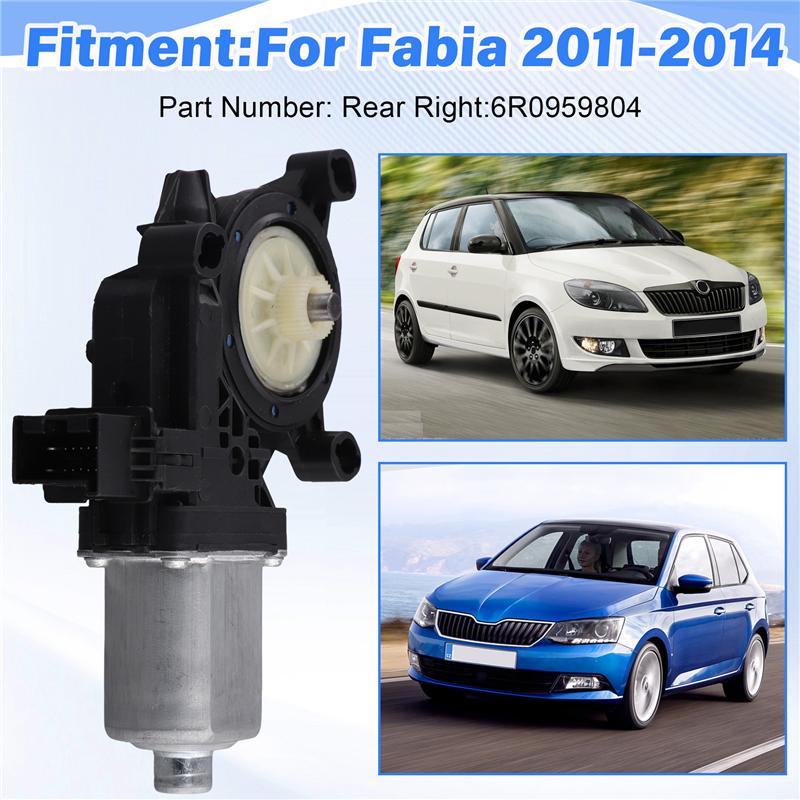 Window Glass Lifter Motor For Skoda Fabia 2011-2014 Car Window Lift Motor 6R0959801 6R0959802 6R0959803 6R0959804