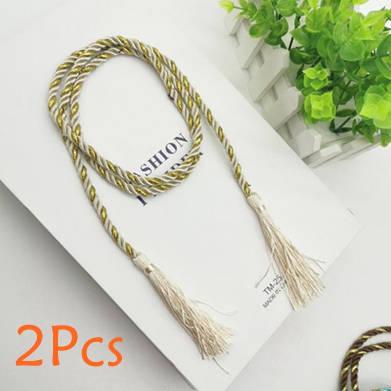 2 Pcs Home Decoration Tassel Curtain Strap, Living Room Bedroom Watch Strap Accessory Rack Curtain Accessory Curtain Tie Rope