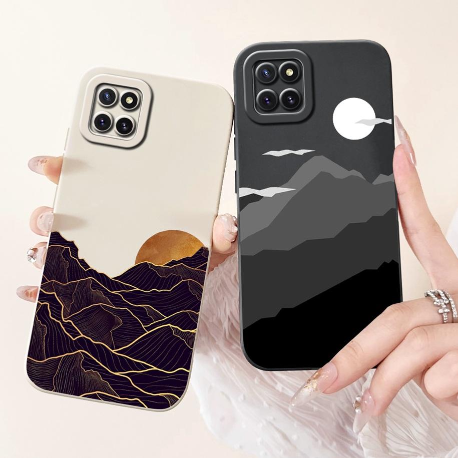 Silikoninis dėklas Samsung Galaxy Note10 Lite, madingas dažytas skystas dangtelis Samsung Note 10 Lite SM-N770F A81 telefono dėklui