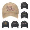 Vintage Hawk Tuah 24 Spit On That Thang Baseball Cap Unisex Women Distressed Washed Snapback Hawks Outdoor Summer Adjustable Hats