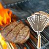 Expandable Hot Meat Patty Scraper Creative Three-panel Design Grill Tool  Outdoor Cooking