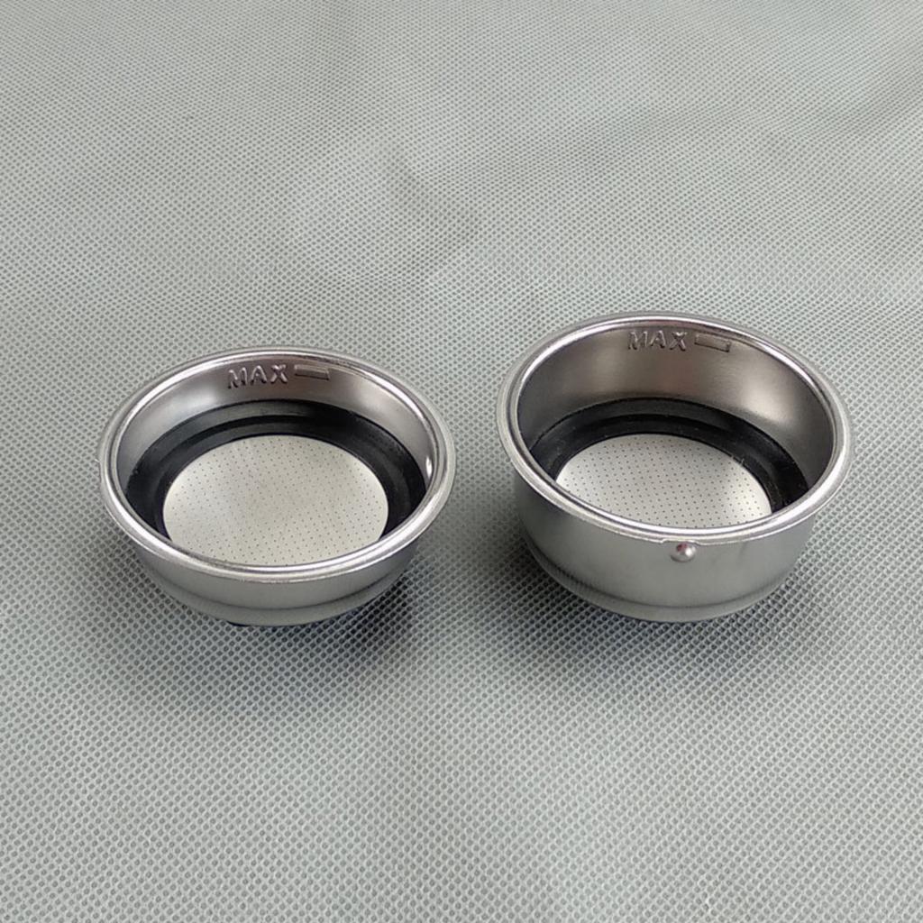 Coffee Filter Basket 51mm Stainless Steel Espresso Powder Holders Professional Coffee Filter for Multiple Machines