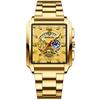 Binbang BINBOND Square Retro Men's Quartz Watch Multi-functional Luminous Waterproof Watch