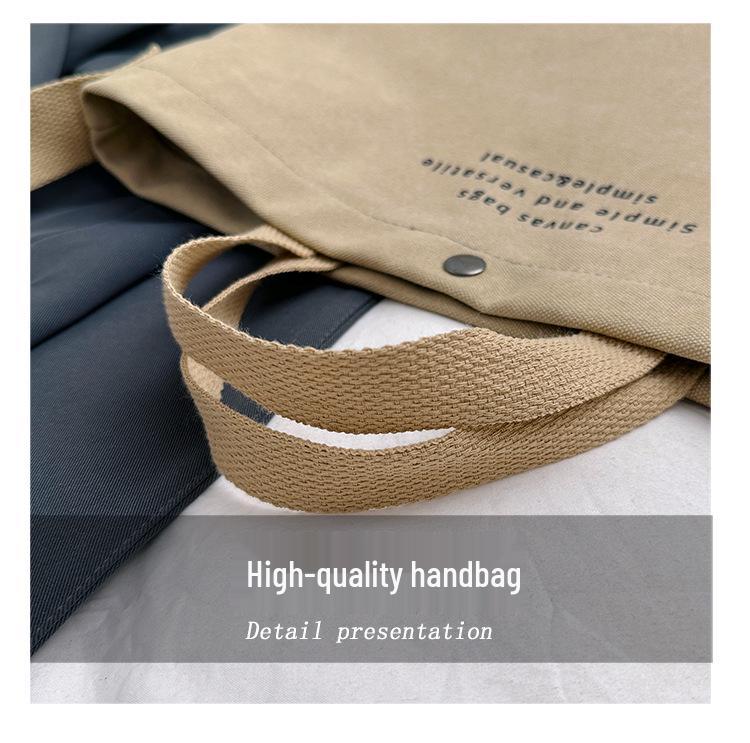 Damen 2023 Canvas Umhängetasche: Geräumiges Retro-Design für Studenten und Pendler