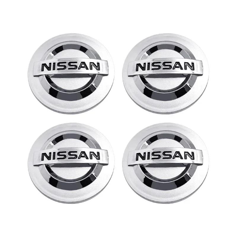 2025 Pro Nissan Nismo 4ks 54mm 60mm Středová krytka kola Kryt náboje Znak emblém Pro Nissan X J10 Trail Tiida Teana Juke X-trail Alm