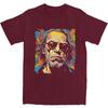 Men Famous Poet Charles Bukowski Pop Art T-Shirts Cotton Tees Summer Funny Short Sleeves T-Shirt O-Neck Casual Tshirt Large Size