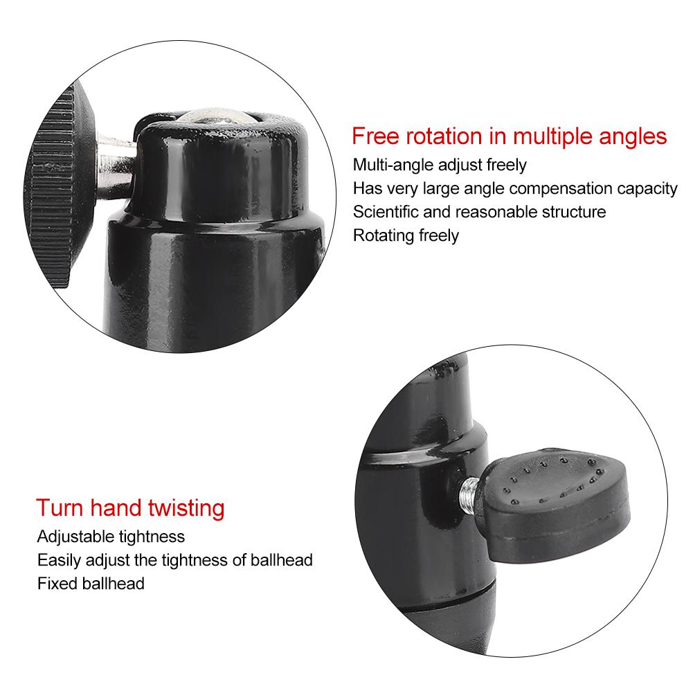 HD 052 Aluminium Alloy Car General Double Sides Adhesive Tape Bracket Mini Automobile Data Recorder Stand