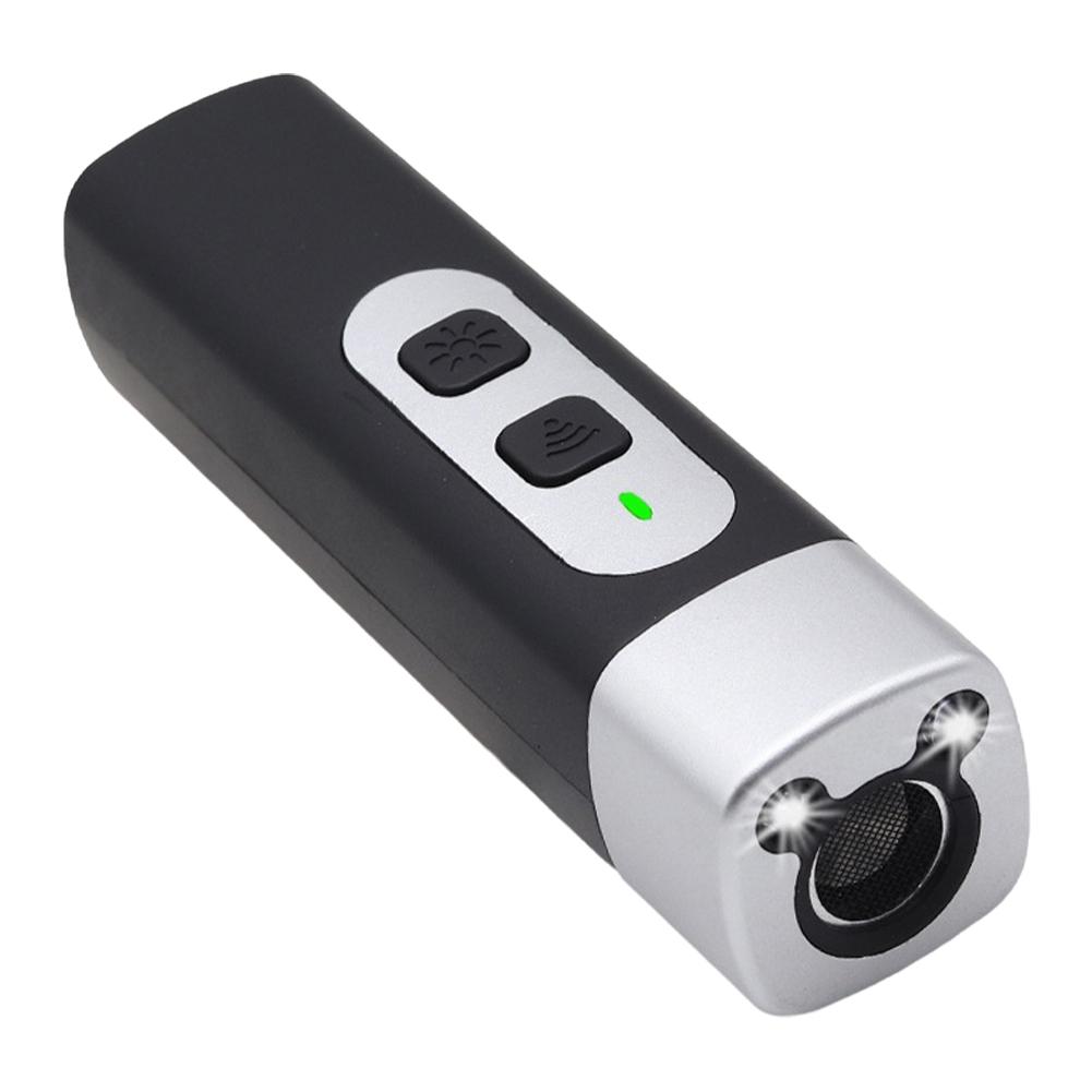800mAh Compact Dog Repeller Single Press Dog Training Device Portable Ultrasound Flashlight for Dog Training Tool