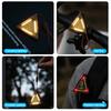 Portable Mini Camping Lights With Magnetic Suction And Lanyard Multi-Functional Tactical Triangle Lights Suitable For Camping