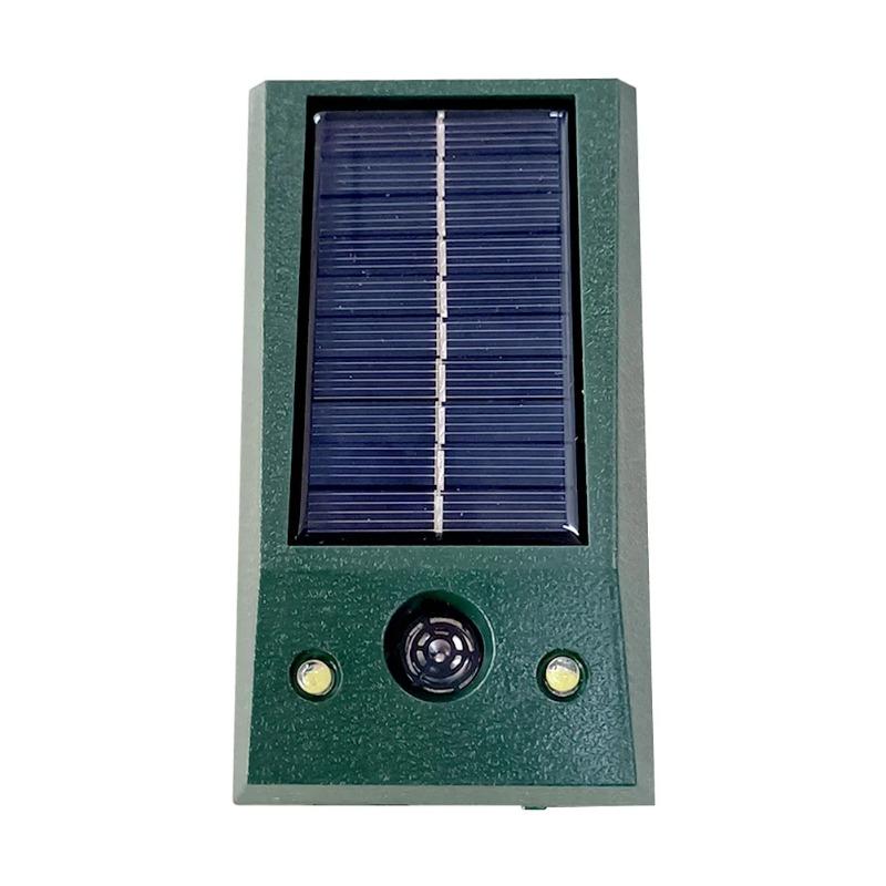 6-1 ADET Güneş Enerjili Ultrasonik Hayvan Kovucu Çok Fonksiyonlu Su Geçirmez Ultrasonik Kuş Korkutucular Caydırıcı Sıçan Köpek Tilki Haşere