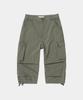 Jou Vintage Military Capri Cargo Pants (Washed Khaki)