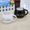 New Cute Cat Mug Animal Milk Mugs Original and Funny Cups To Give Away Unusual Tea Cup of Coffee Drinkware Personalized Gift Bar