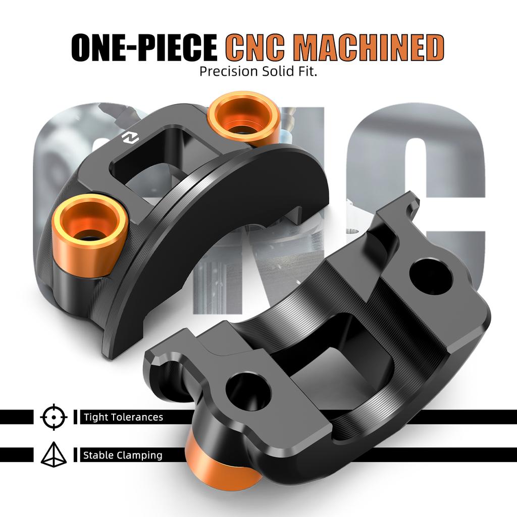 Brake Clutch Perch Half Clamp For Harley Street Glide FLHX /Special Road Glide FLTRX 2015-2025 Softail Dyna Fat Bob Low Rider