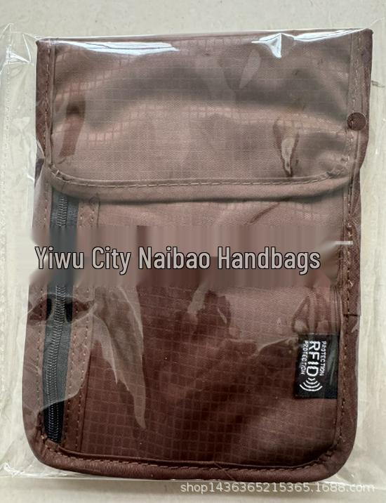 RFID Blocking Anti-theft Sling Bag with Phone Radiation Protection & ID Card Holder