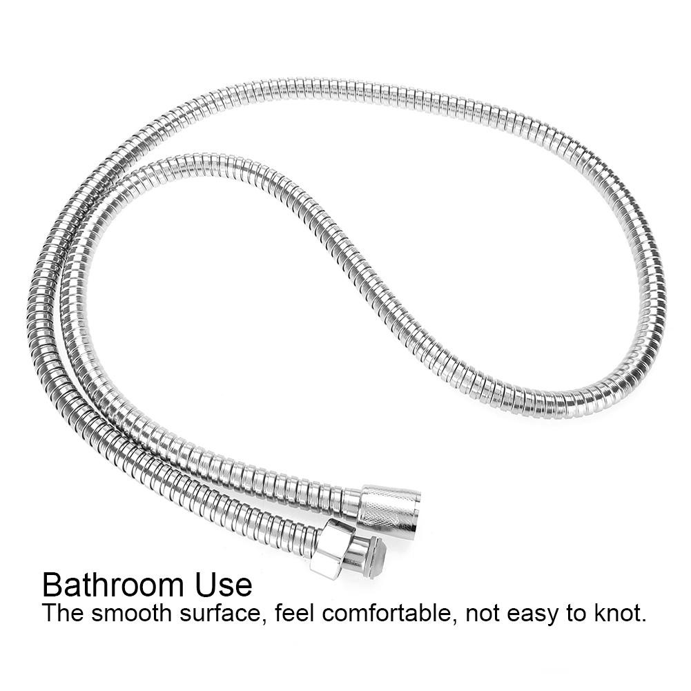 1.5M Flexible Shower Hose Smooth Connector Water Head Pipe Bathroom Use
