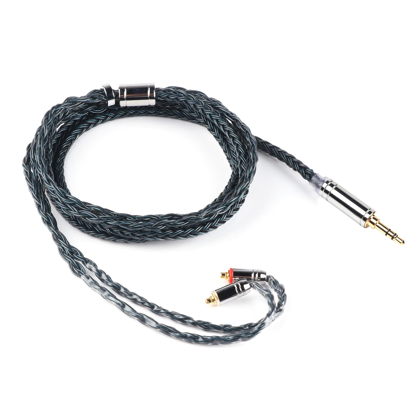 

New TRIPOWIN Zonie 16 Core Silver Plated Cable SPCHIFI Earphone Upgrade Cable [2022 Version] & (3.5mm-MMCX, Moss)