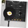 PRETYZOOM Non-Stick Flat-Bottom Cooking Pan for Steak, Omelettes, and Crepes with Handle