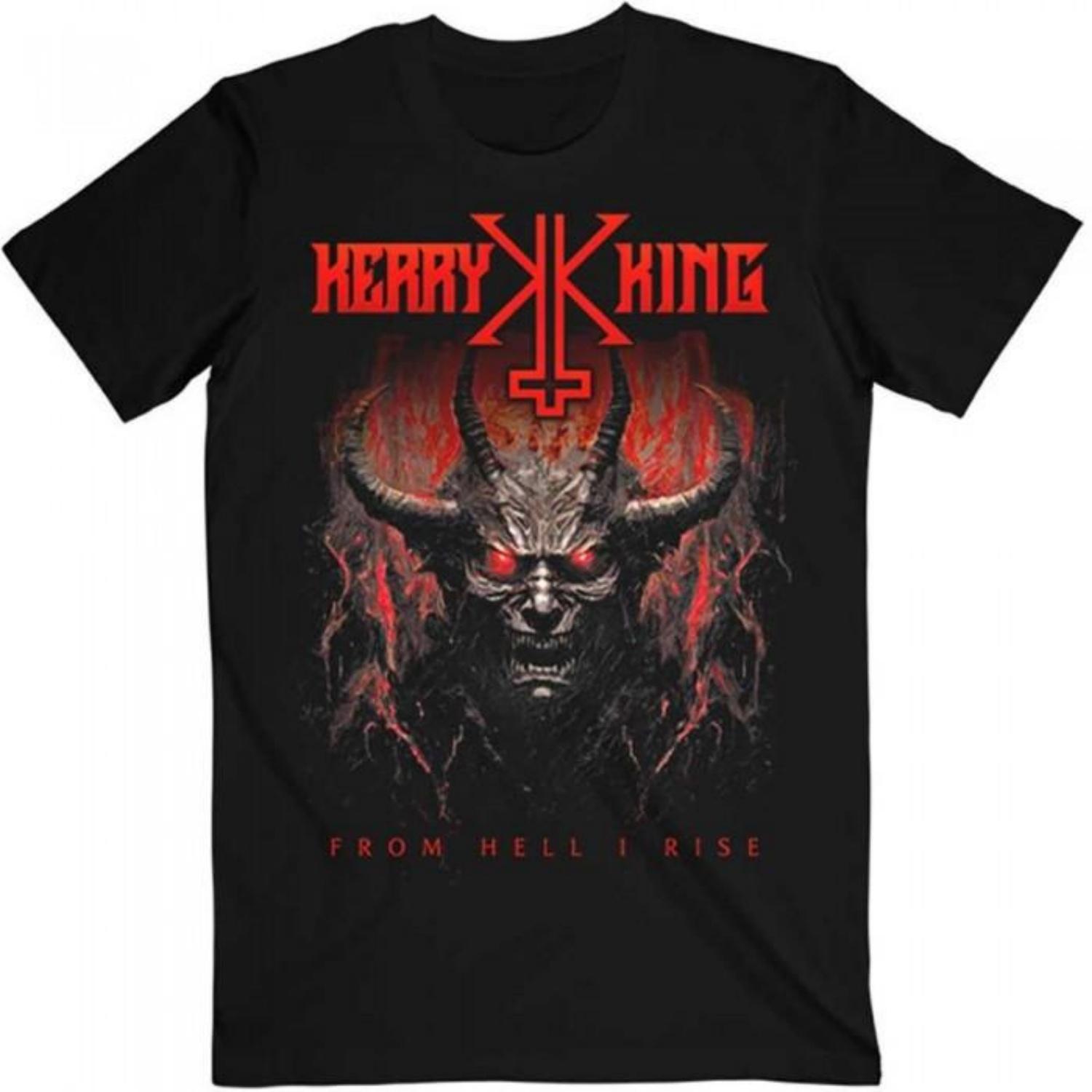 Kerry King Unisex Adult From Hell I Rise Cover T-Shirt S