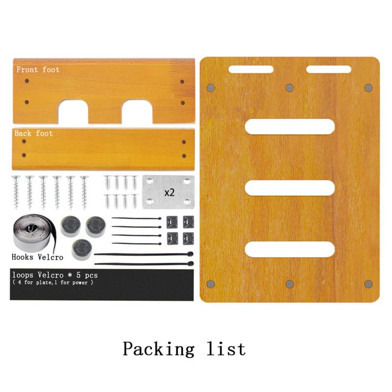 

W1p сращиваемая педаль эффектов для гитары, волшебная лента, отвертка, водонепроницаемый универсальный чехол-сумка