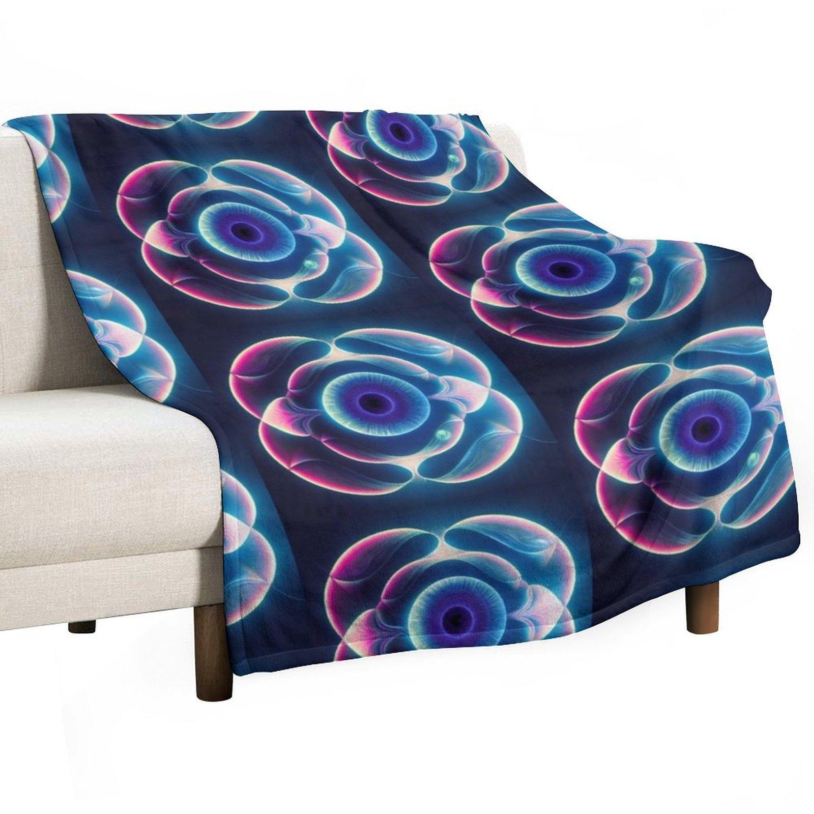 

Sacred Geometry Hologram Throw Blanket Moving Thermals For Travel blankets and throws Luxury St Blankets 30x40in