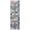 Ottoman Bed with Mattresses & LEDs Dark Blue 90x190 cm Velvet