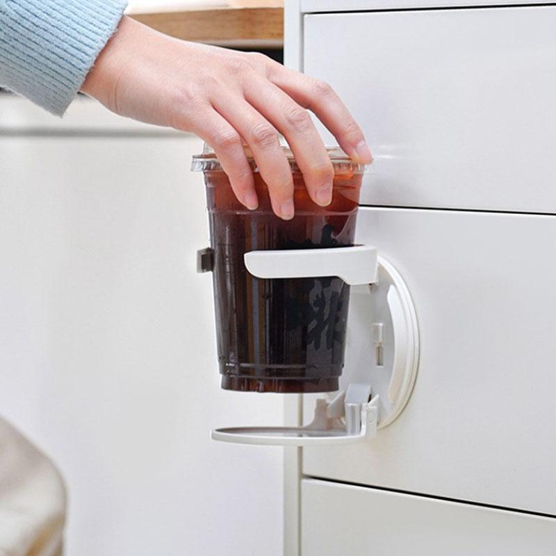 Water Bottle Holder Wall Cup Holder Space Saving Tumbler Organizer Storage