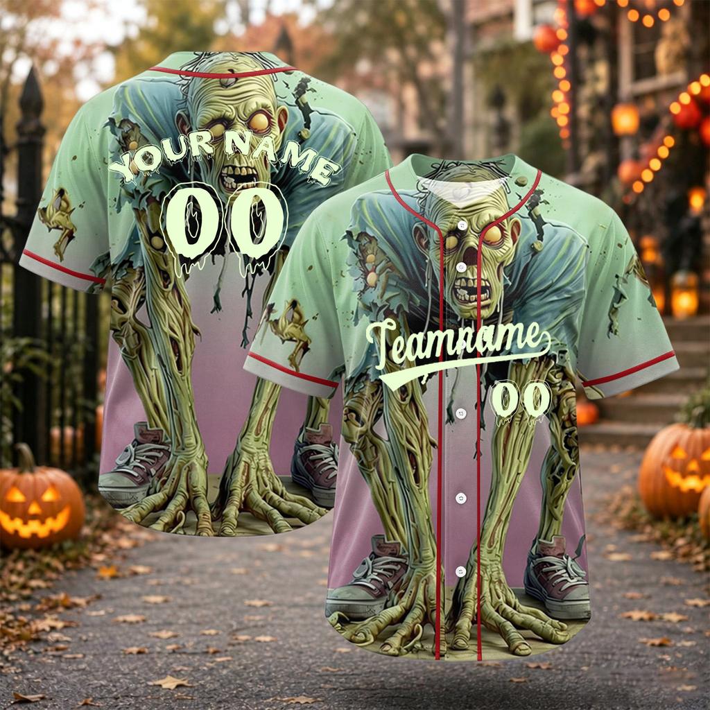 Unisex Adult Youth Halloween Baseball Top for Costume Party