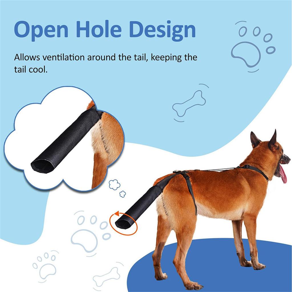 Adjustable Dog Leg Protector for Medium Large Dogs Dog Leg Cover for Wounds Dog Leg Guard with Straps and Padding