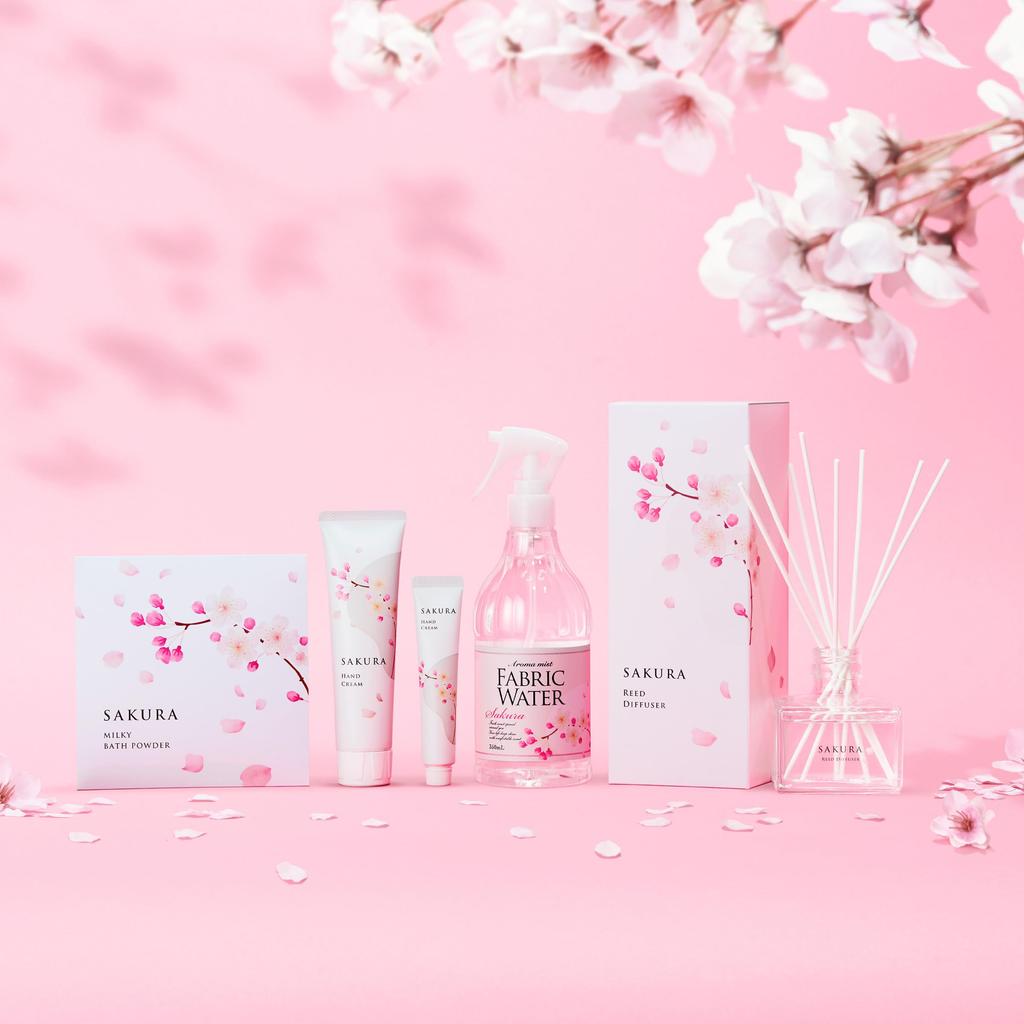 Daily Aroma Japan Hand 20g in Cherry Blossom Mini Dry Rough Naturally Sakura-like Cream, Mini, [Made Japan, Scent, Size, Moisturizing, Skin, Hands,