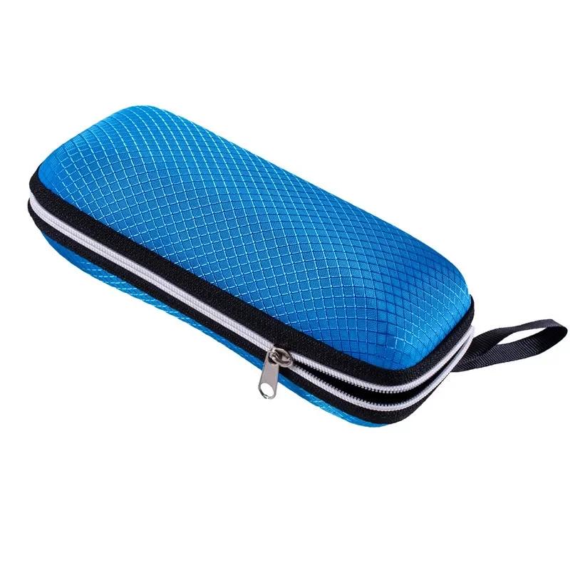 Glasses Storage Box Eyewear Cases Cover Sunglasses Case for Women Glasses Box with Lanyard Zipper Eyeglass Cases for Men Estuche
