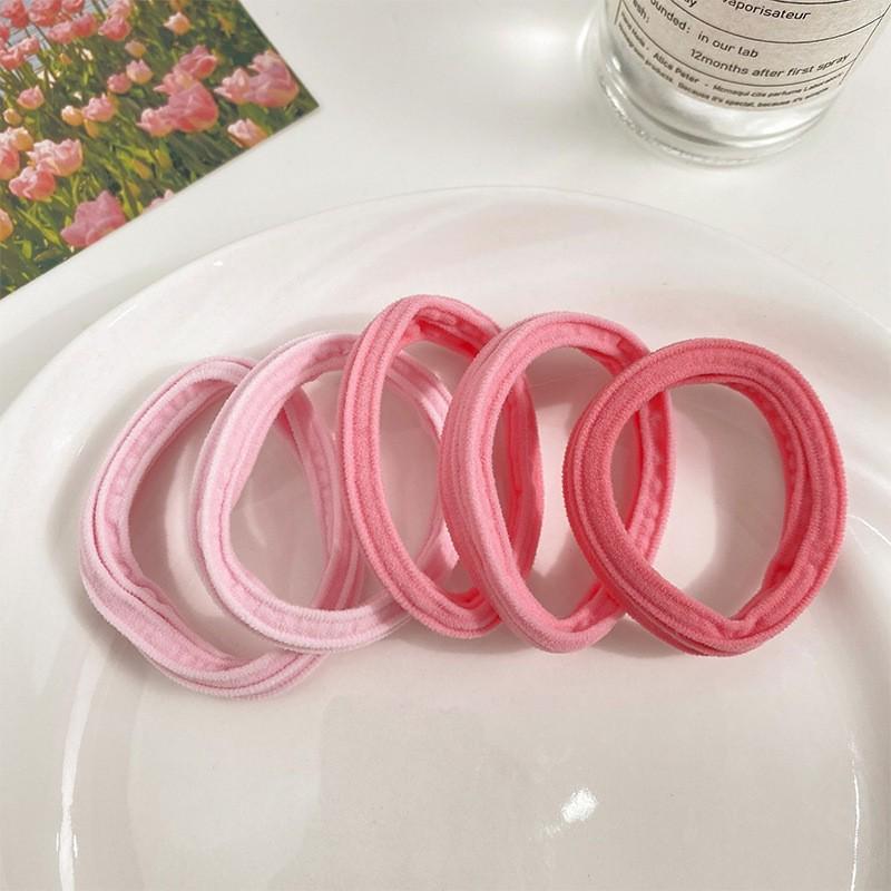 Korean Elastic Durable Seamless Hair Band Set for Women