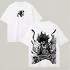 Men's and Women's Universal Anime Costume Performance Style Cotton Short-sleeved T-shirt for Casual Fitness Clothing