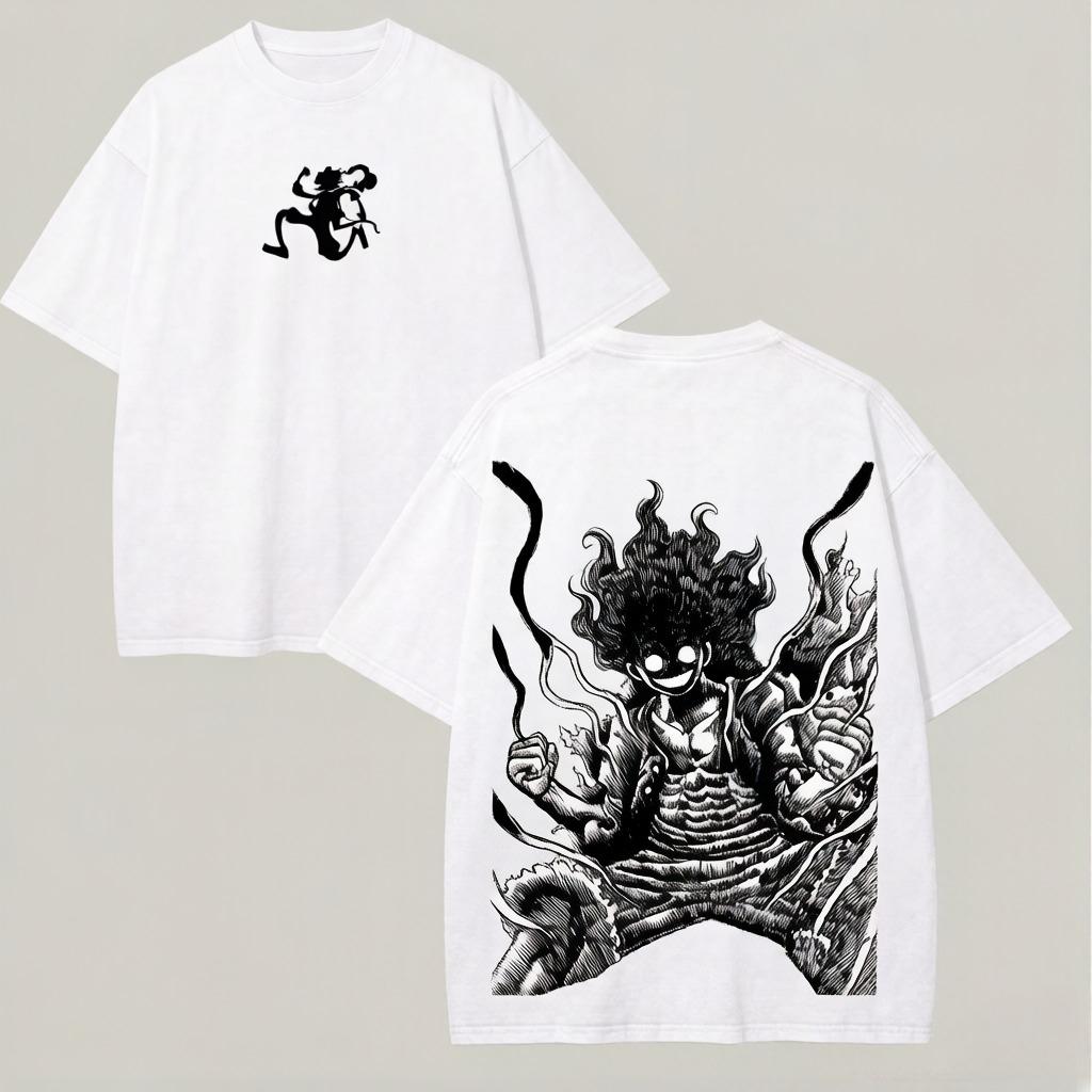 Unisexs and Womens Universal Anime Costume PerforUnisexce Style Cotton Shortsleeved Tshirt for Casual Fitness Wear Trendy Clothing 2XL