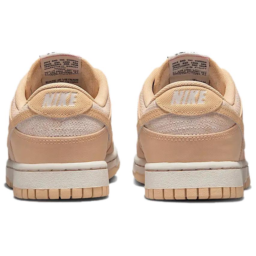 Nike Dunk Low Light Orewood Snakeskin Women Sneakers Tan Light-Orewood-Brown University-Red HJ5777-101