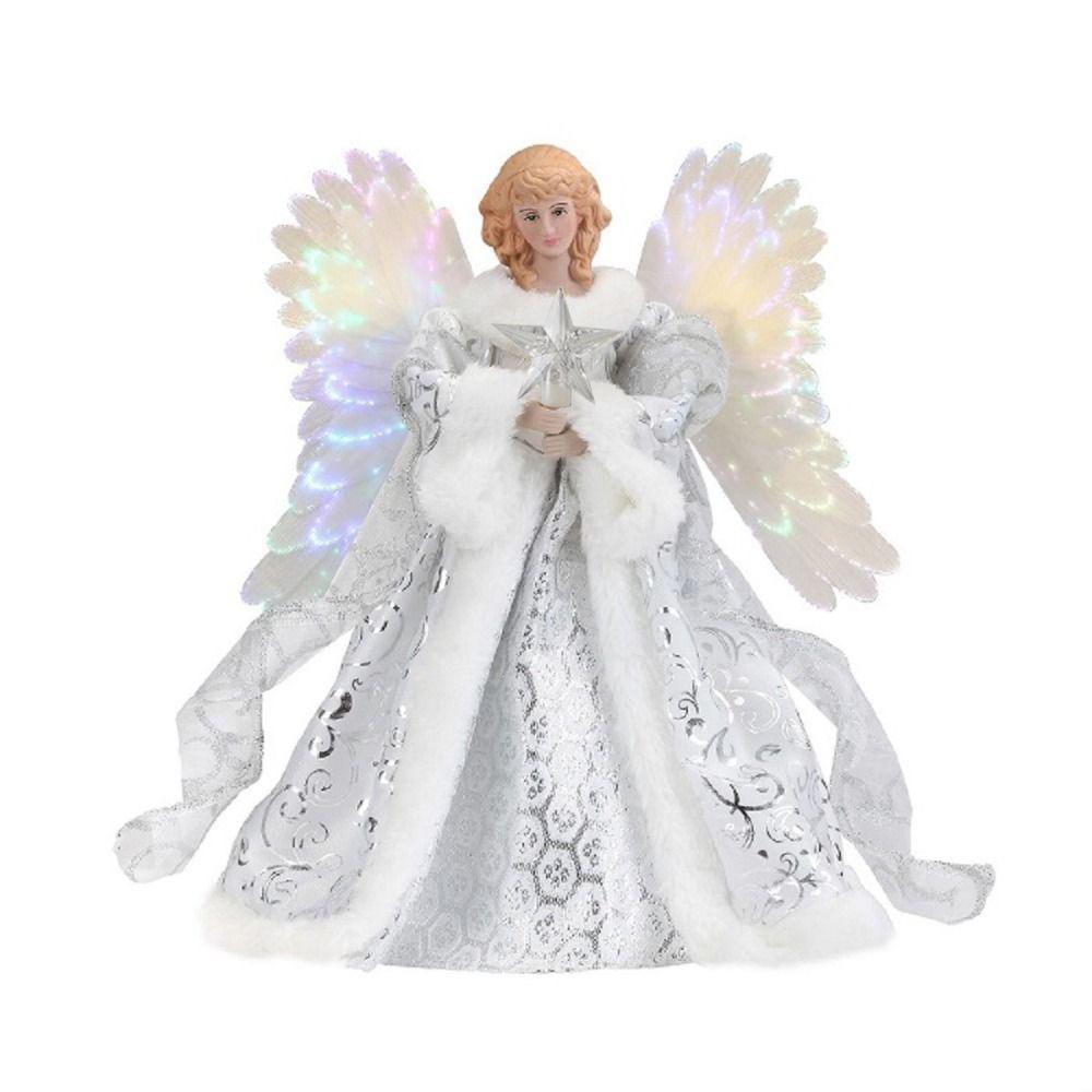 Acrylic Christmas Tree Decoration Three-dimensional Christmas Decoration Angel Fairy Ornament Christmas Ornament Christmas