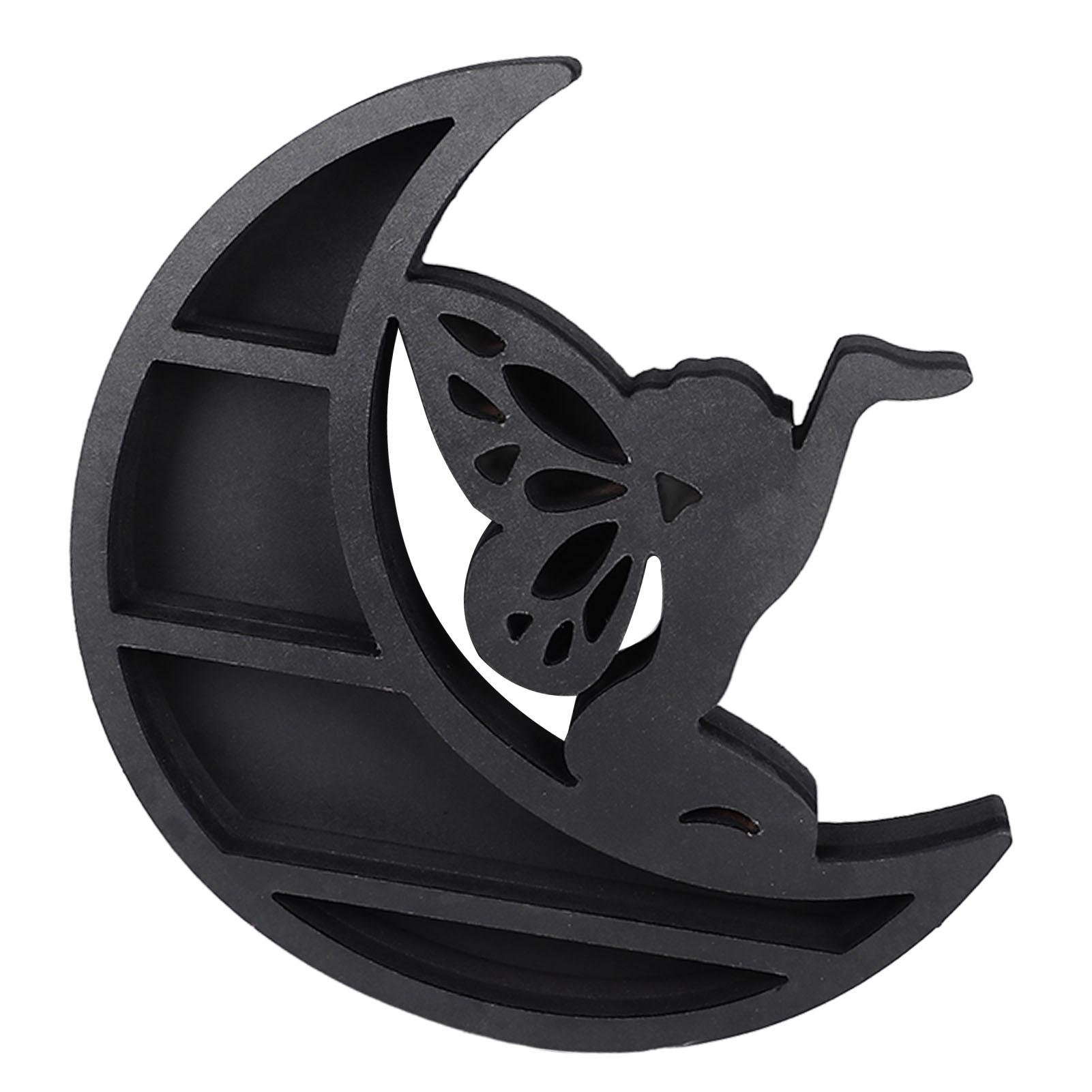 

Деревянная хрустальная полка-дисплей Лунная фея многослойная механическая резная хрустальная полка держатель для ювелирных изделий