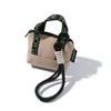 Fashionable Mini Coin Purse Dopaamine Pink Canvas Earphone Case with Wristband Storage Handbag