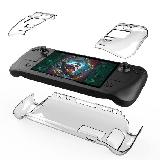 

Корпус игровой консоли. Гладкая нескользящая ультратонкая защитная крышка для мобильной игровой консоли для Steam Deck.