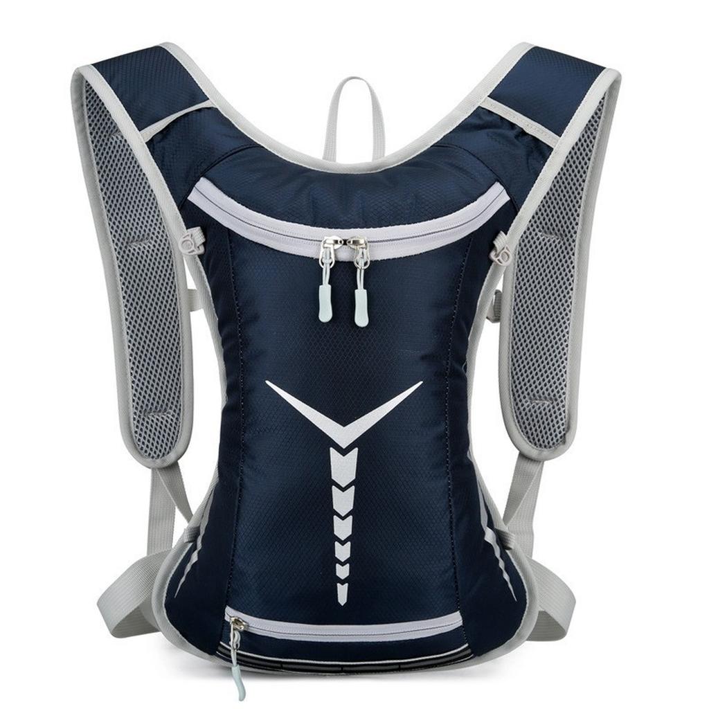 1PCSLightweight Waterproof Hydration Backpack for Running Hiking Cycling-Insulated Breathable Unisex Pack with Reflective Strips
