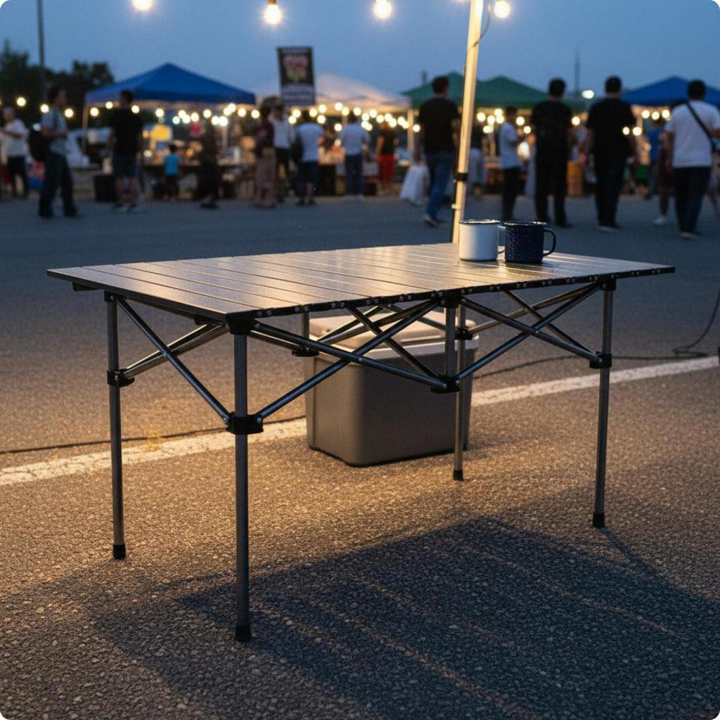 Portable Camping Table Foldable Folding Camp Lightweight Outdoor