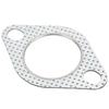 1.75in Exhaust Pipe Flange Gasket 2 Bolts Perforated Steel Universal for Turbo Elbows Down Pipes