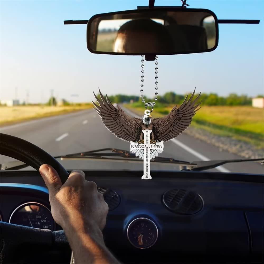 Animal Car Whimsical Hanging Pendant Delightful Acrylic Decor For Auto And Home