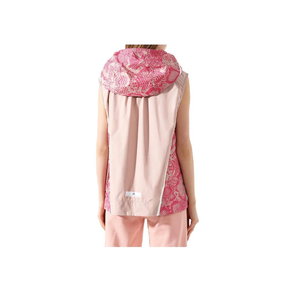 Adidas Zip-Up Hooded Warm Vest Women Vests Pink FK9683